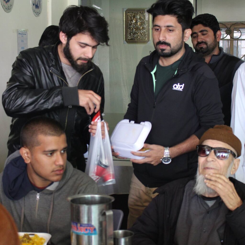 Food Drive at MGQ Old Age Home - 2016